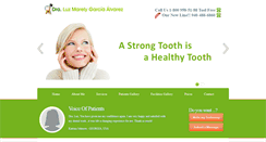 Desktop Screenshot of dentistluzmarely.com